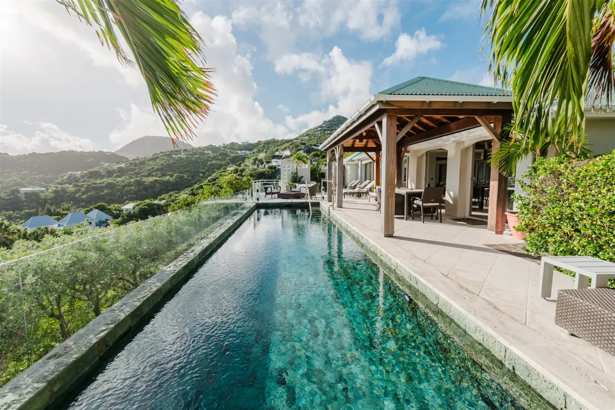 Swimming pool at Villa Plein Ciel